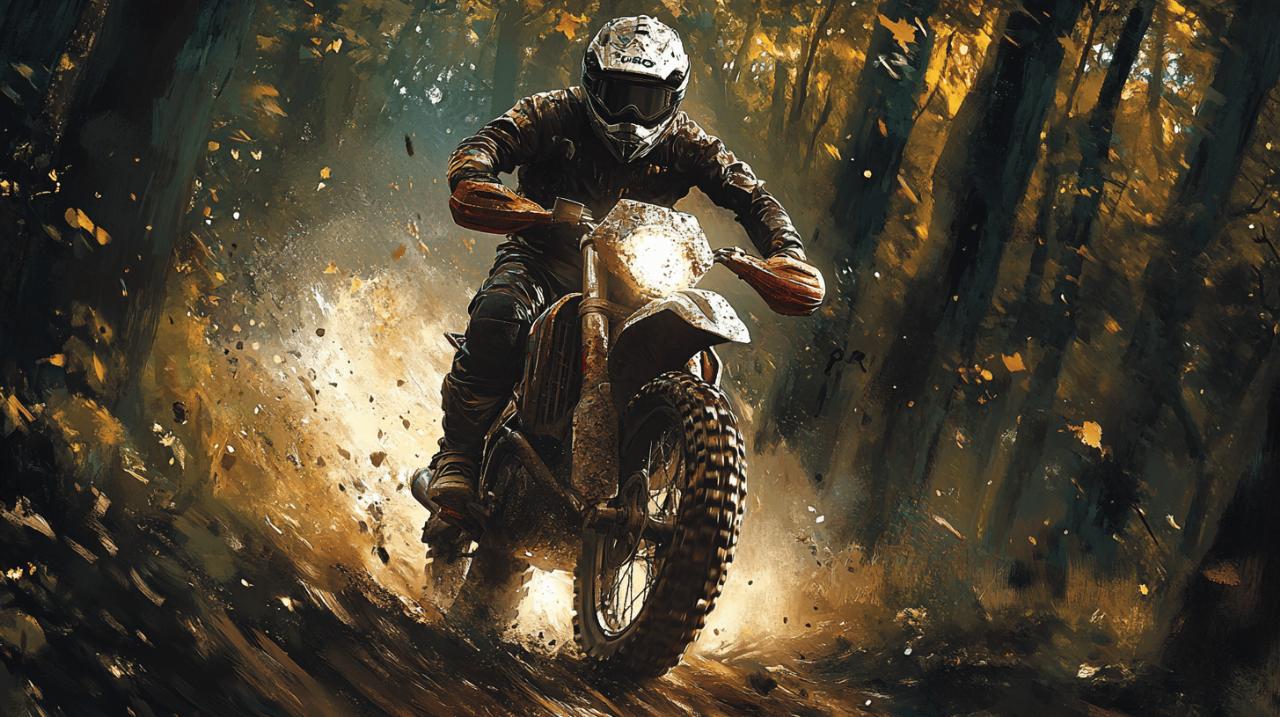 Moto trail : 10 points essentiels sur la mecanique avant de se lancer