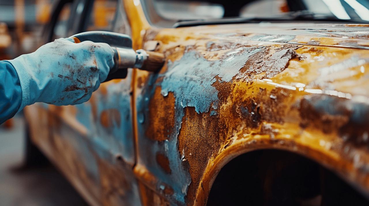 5 etapes essentielles pour eliminer la rouille sur votre carrosserie et la proteger durablement